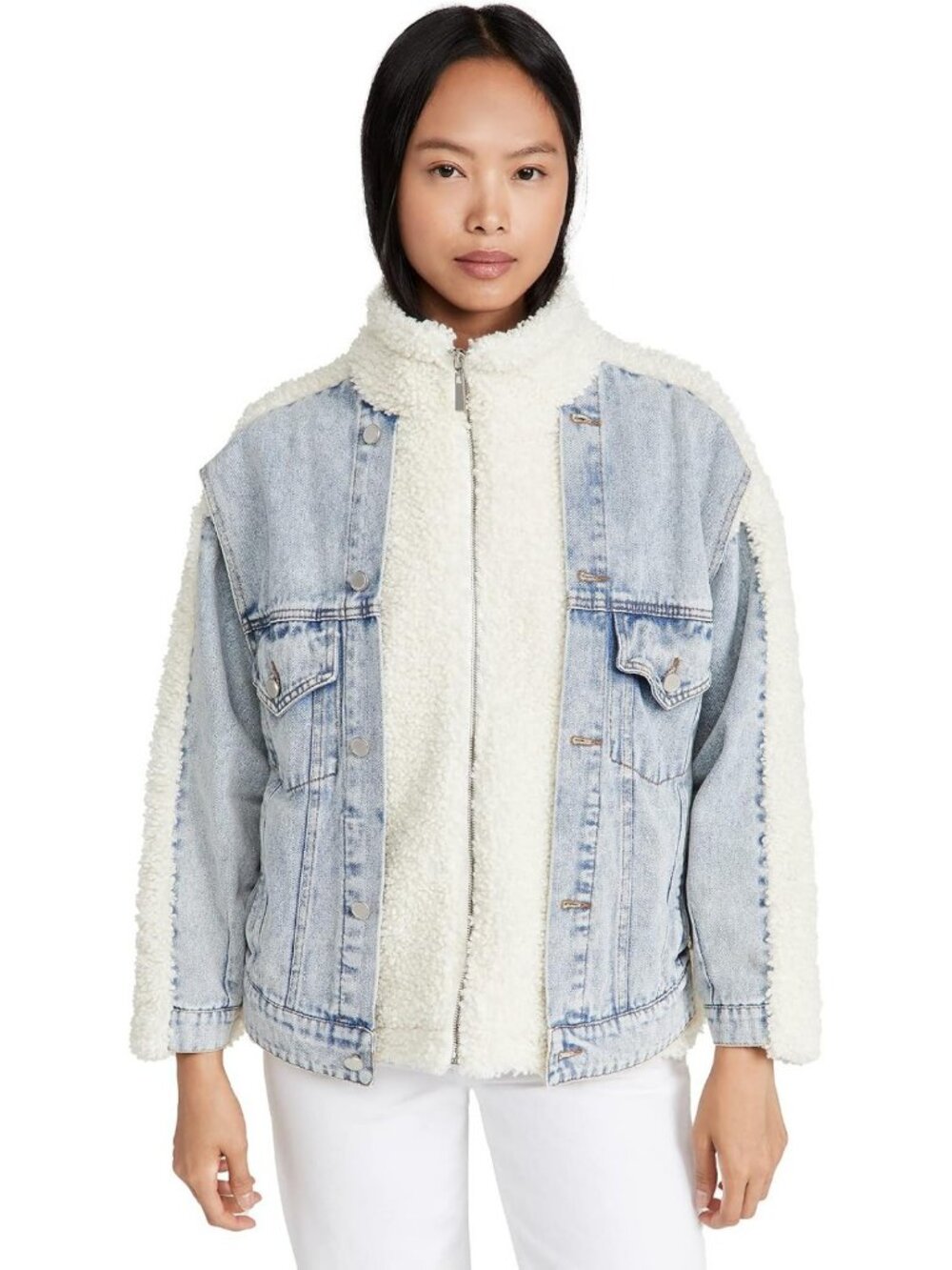 Luxury Sherpa Jacket for Women | Cozy & Stylish Outerwear Coat